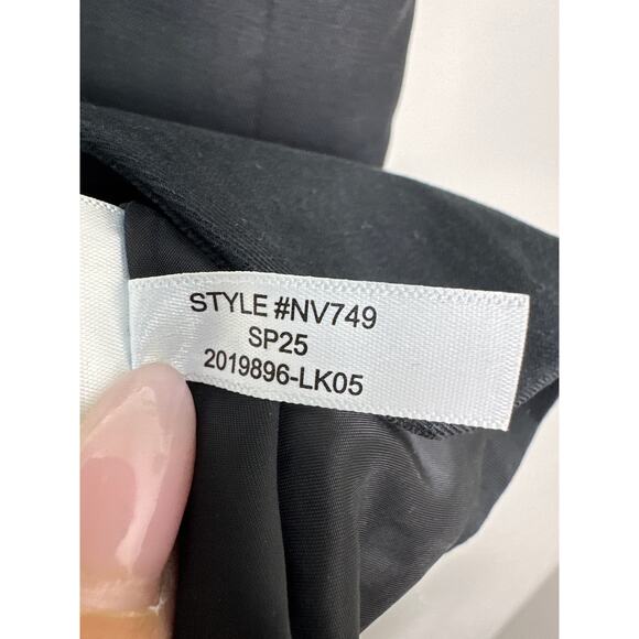 Madewell NWT Women’s Black Scoopneck Cutaway Vest size 0 - Picture 7 of 8